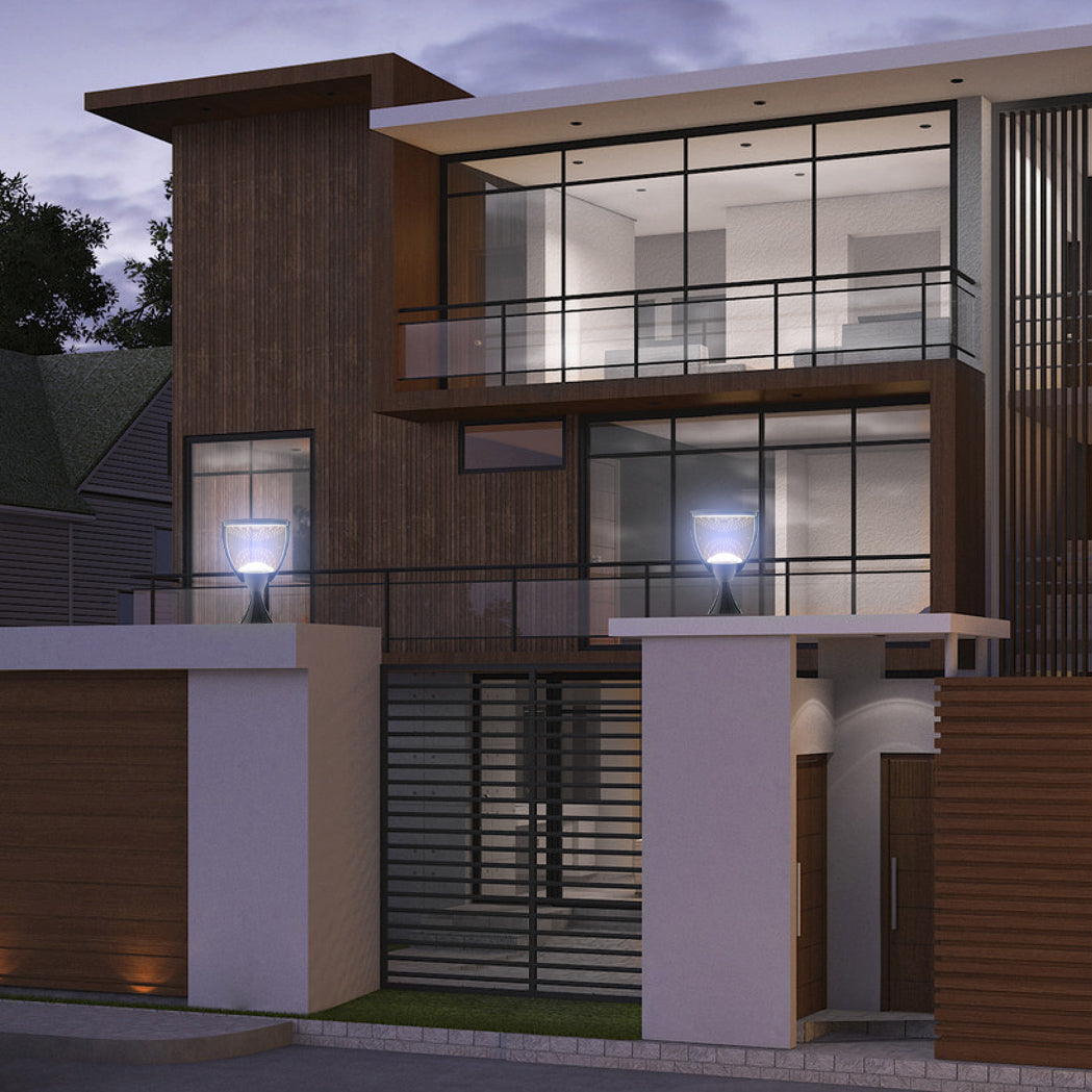 Glenda Glitter 20W LED Gate Light - Modern Exterior Door Light