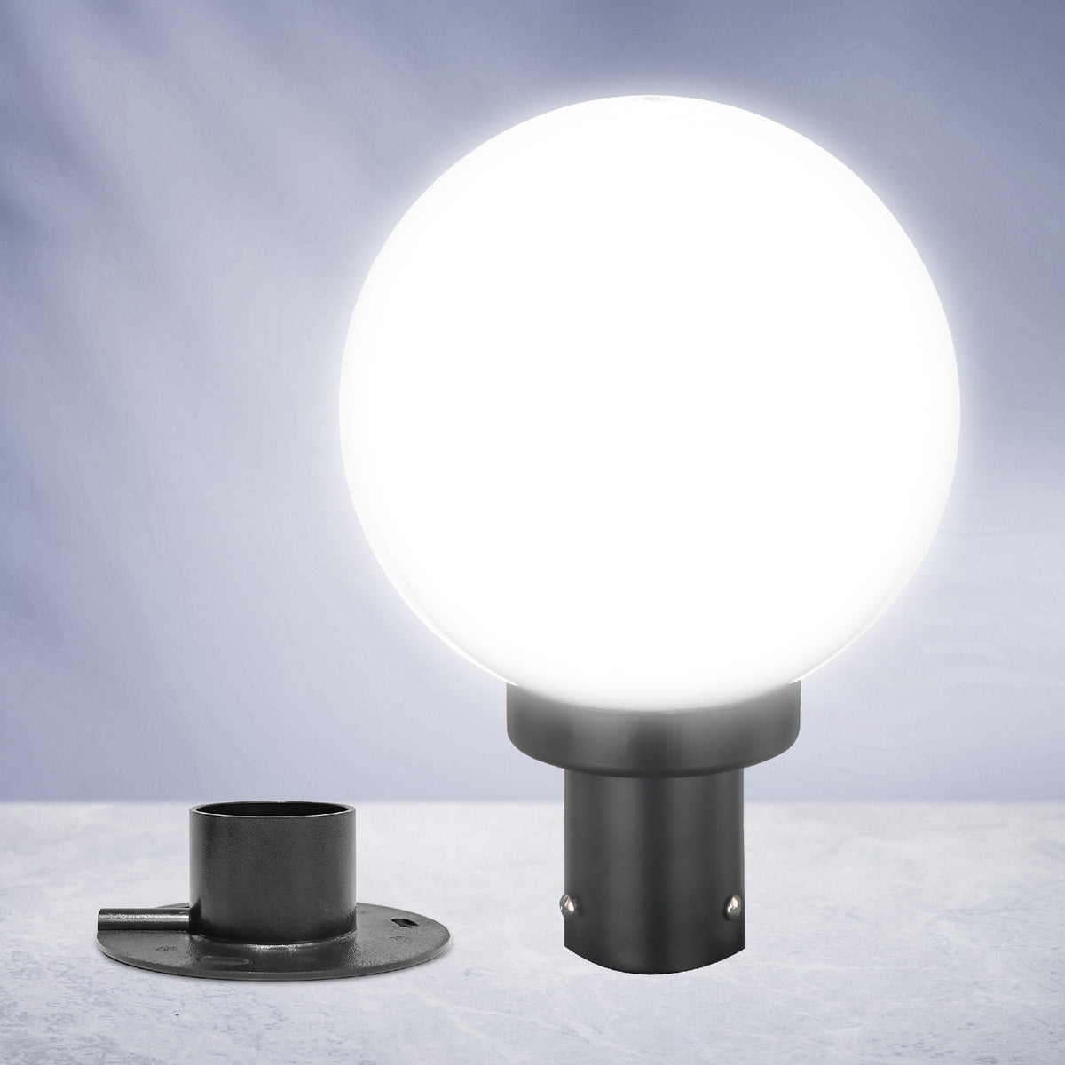 Globe Pc - 12W Gate Light Design House Entrance Lights