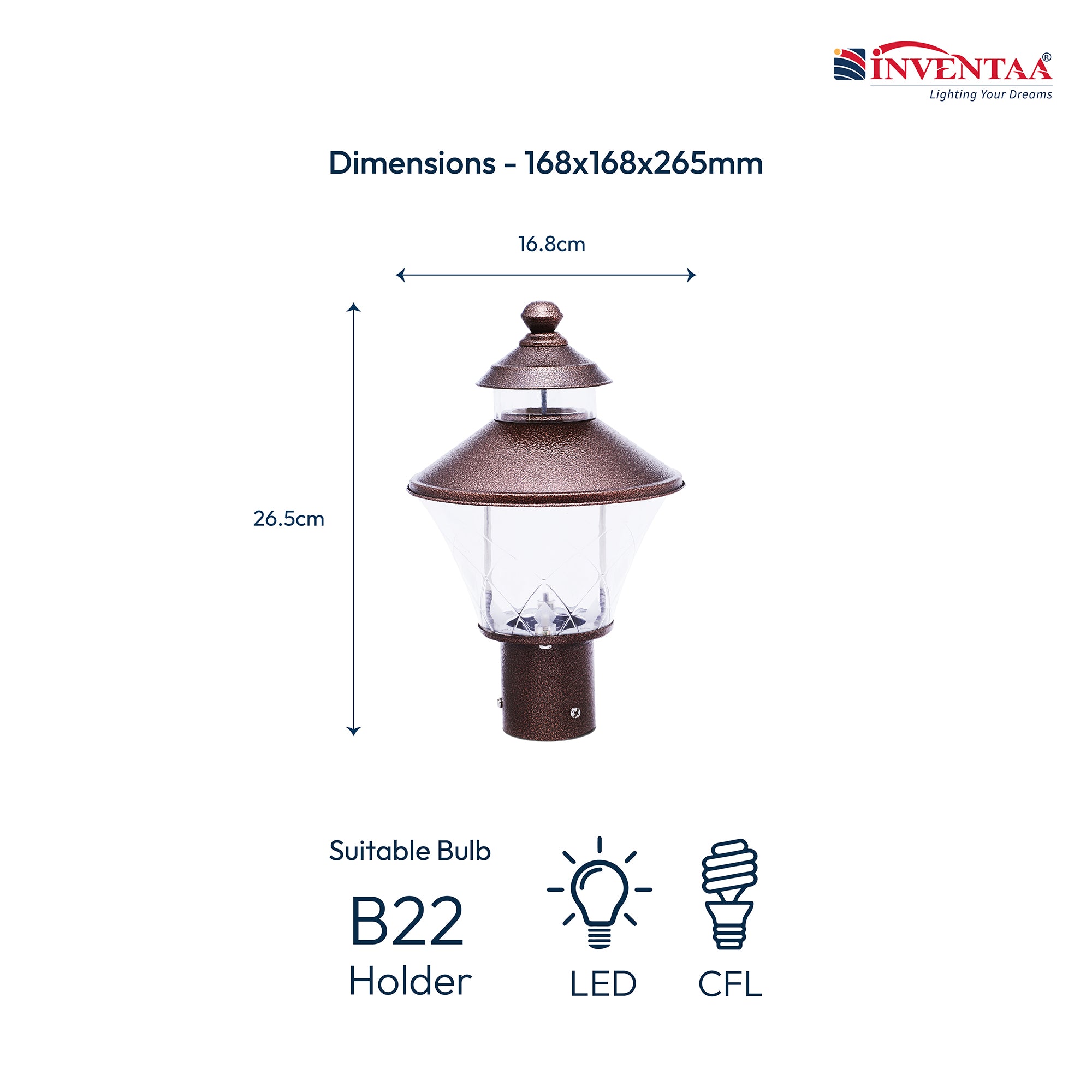 Kitty Cute Gate Lamp Light - LED Entrance Lamp