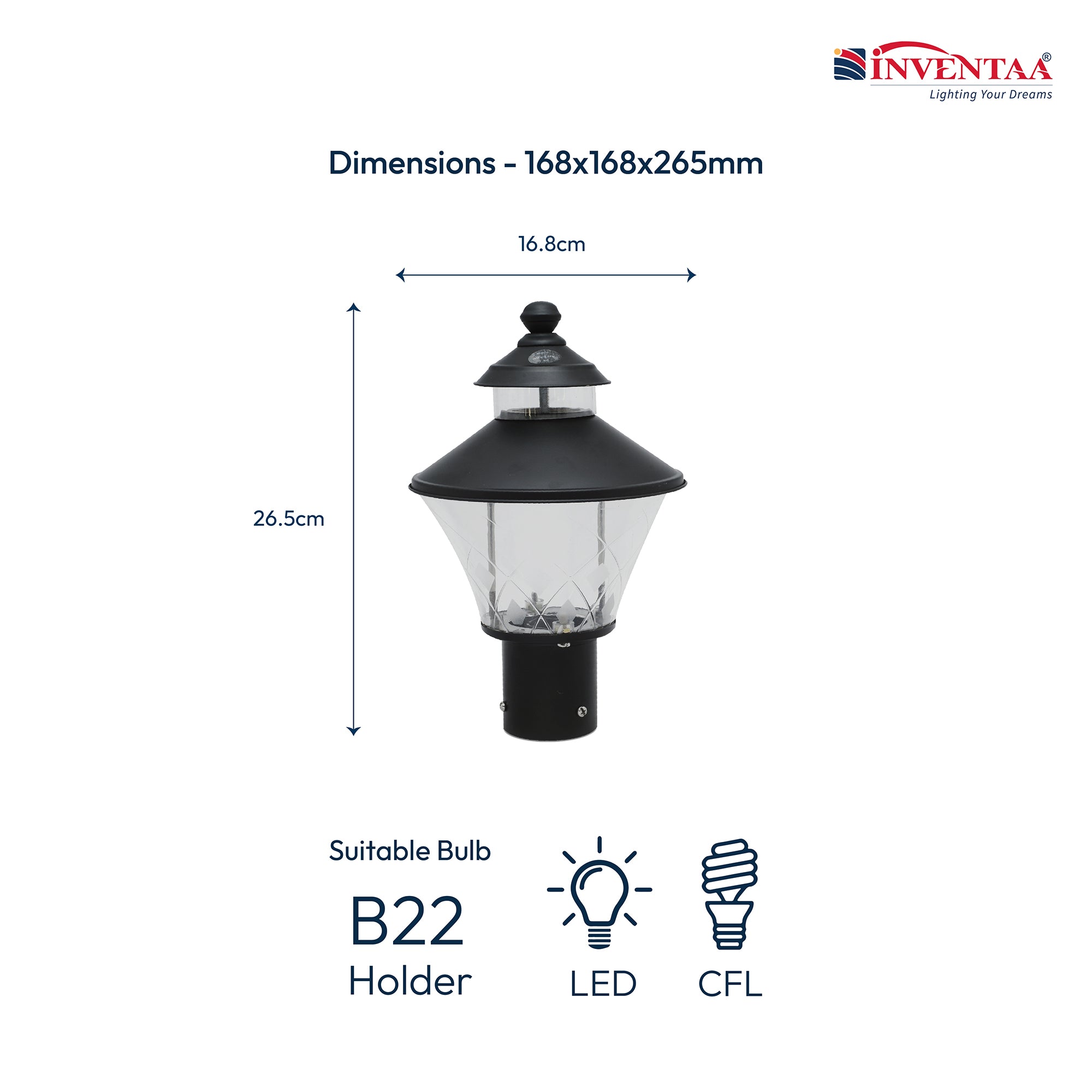 Kitty Cute Gate Lamp Light - LED Entrance Lamp