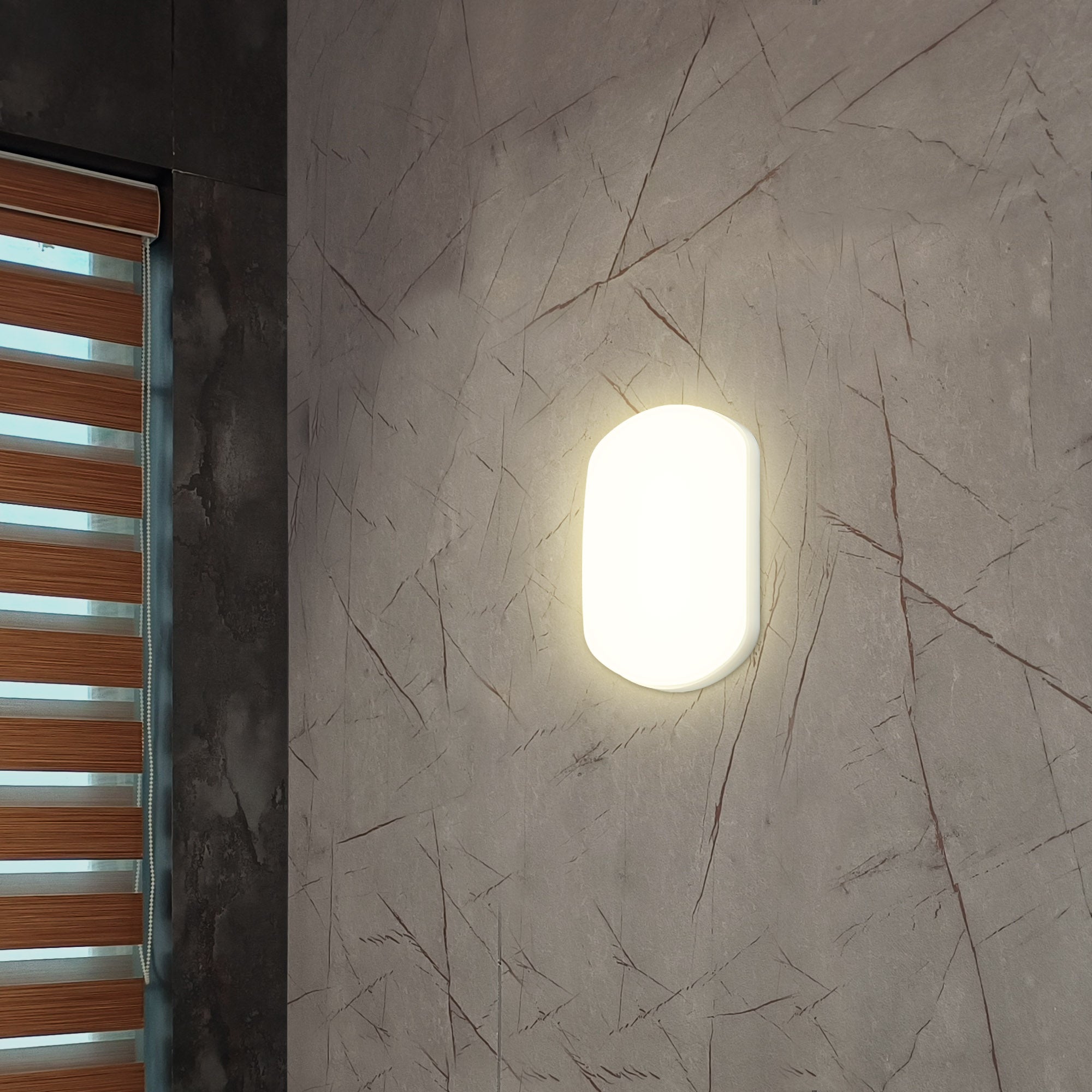 Buy Ora LED Bulkhead Wall Light For Your Outdoor Garden Inventaa