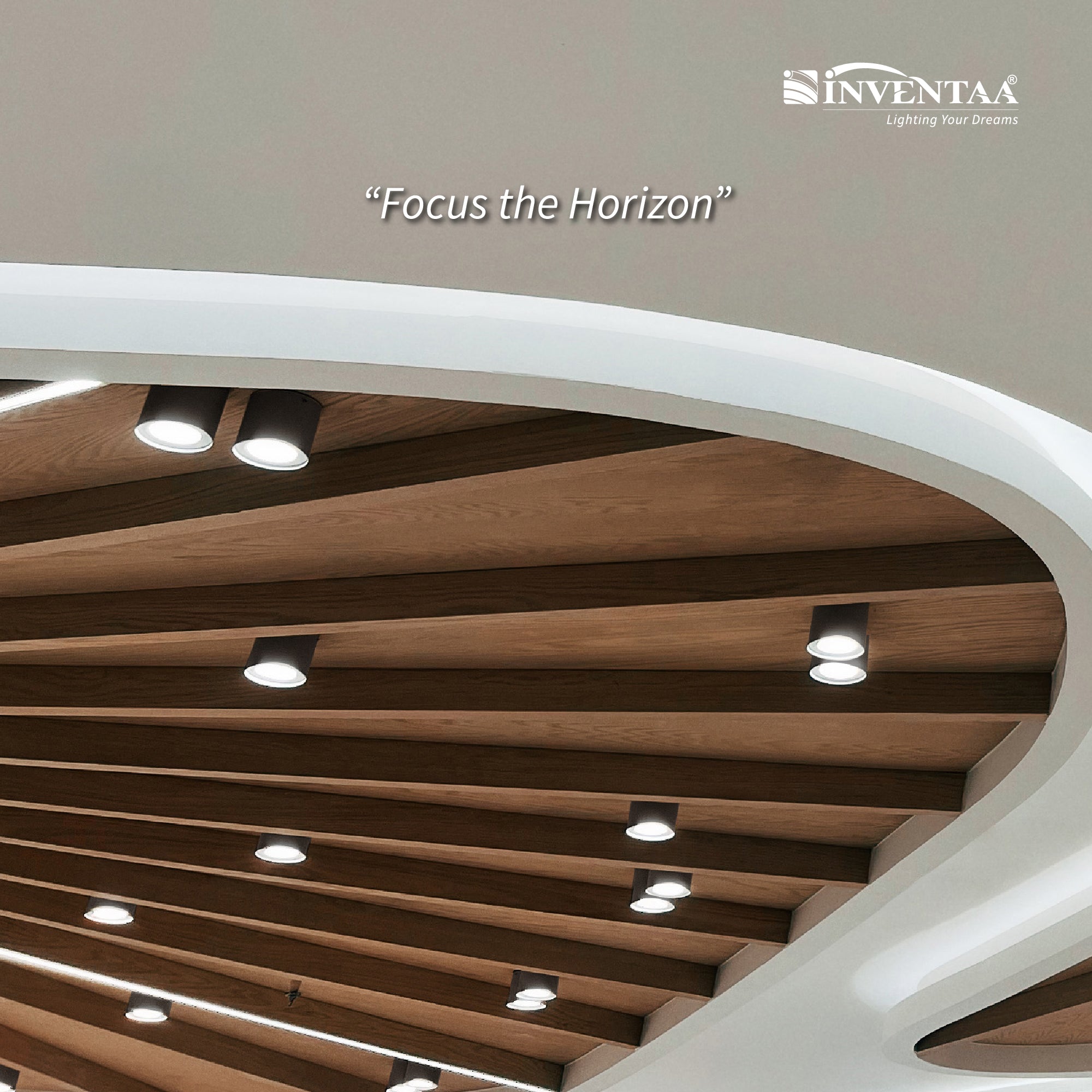 Oxana Diffuser COB Cylinder Light 12W Installed On False Ceiling #watts_12w