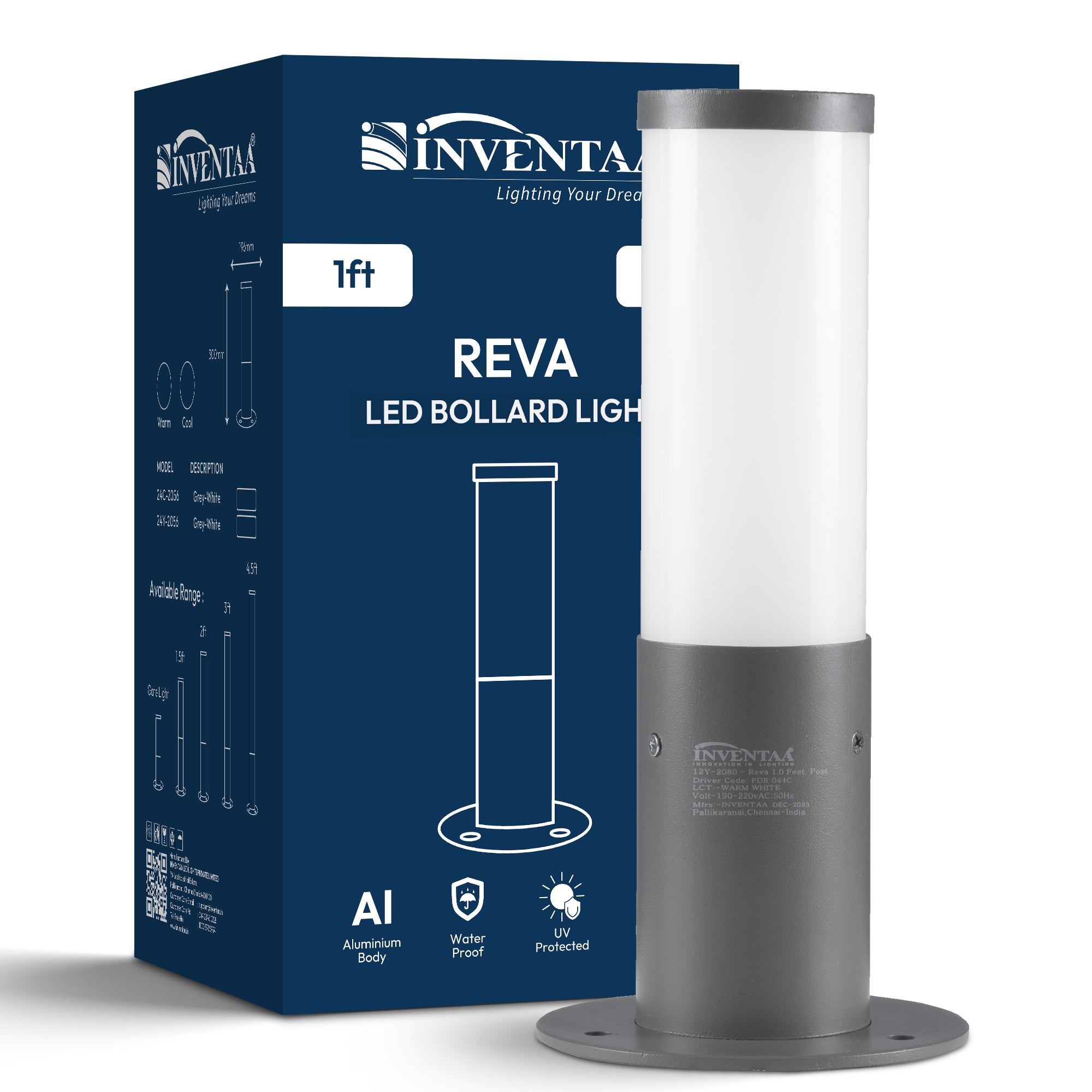 Reva LED Bollard Light