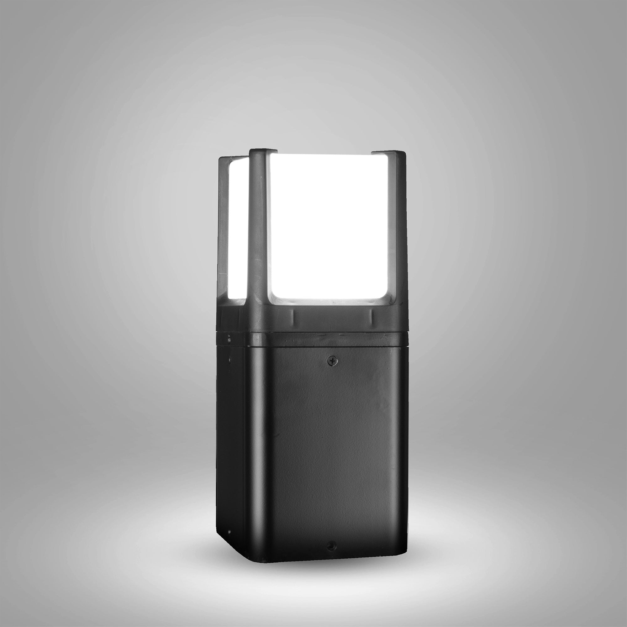 Smart Cuba LED Bollard Light Emitting Cool White Glow #size_1 feet