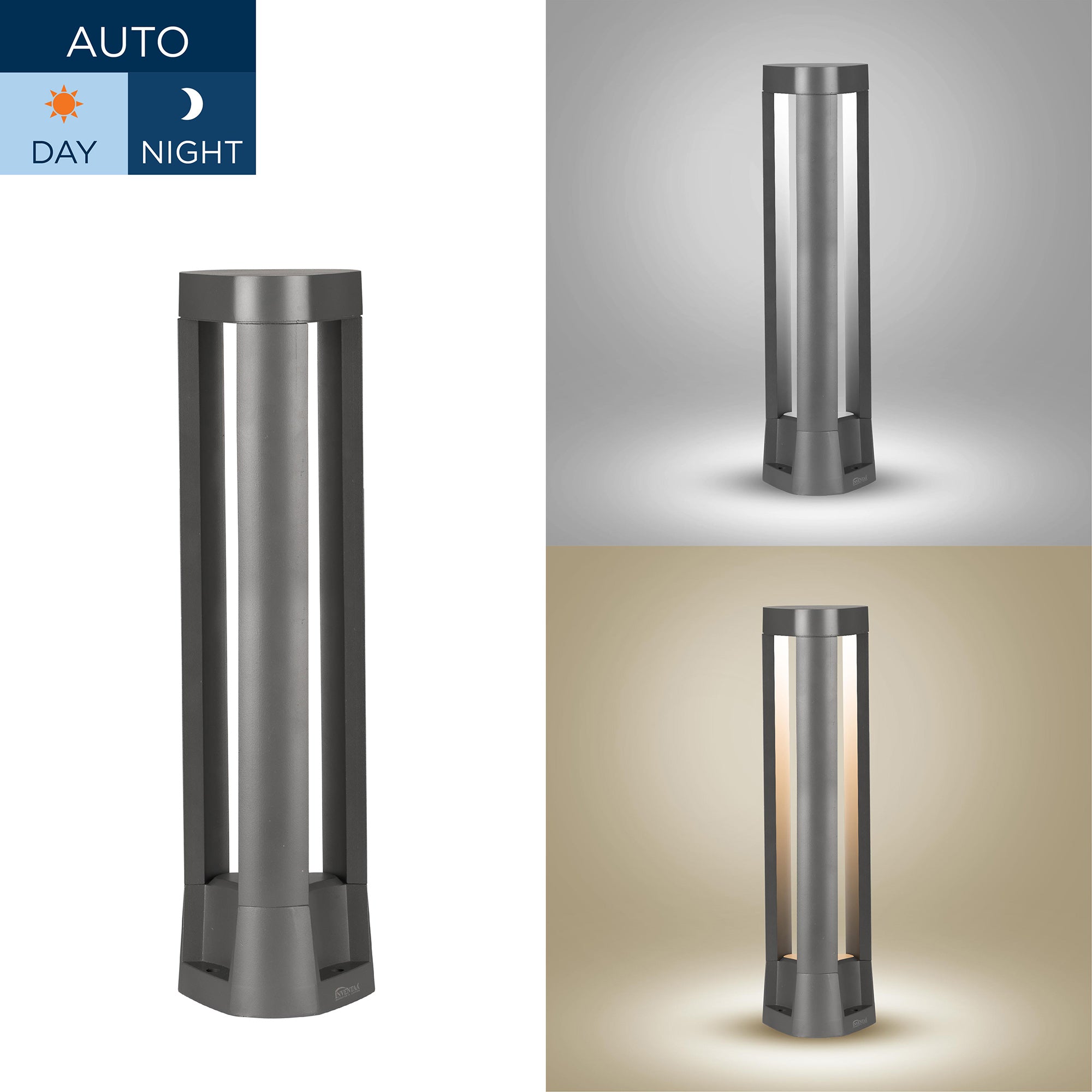 Smart Inspire LED Bollard Light 2 feet Cool Warm Comparison #watts_20w