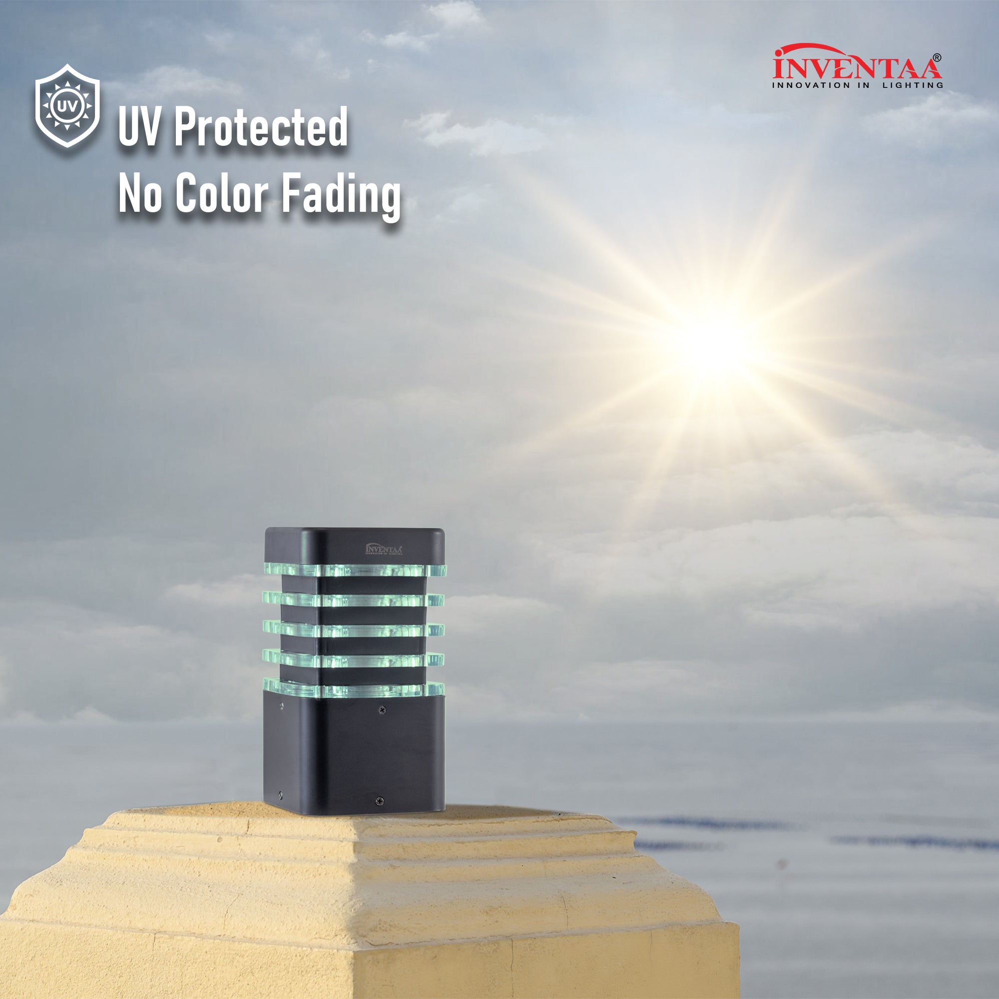 UV Protected Eberta LED Gate Light Warm White #bulb options_warm