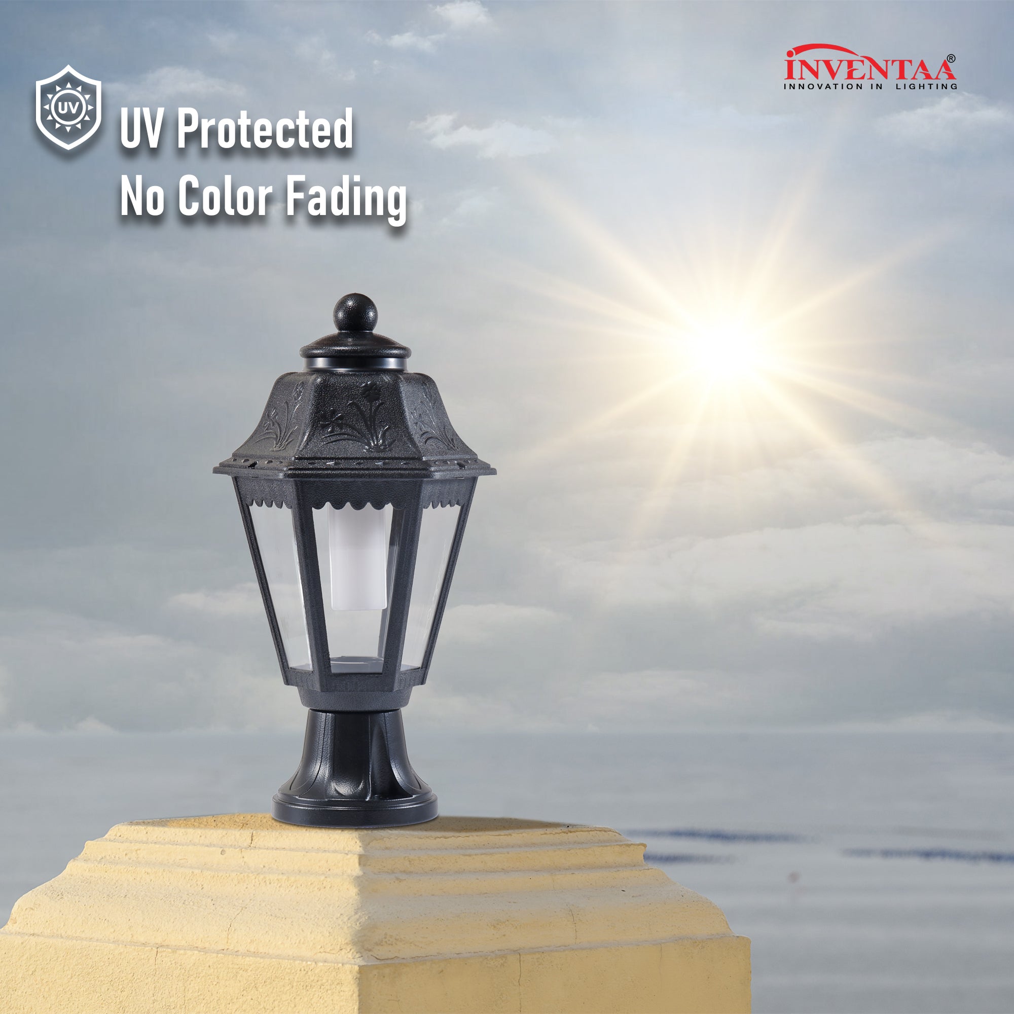 UV Protected Tacita LED Gate Light Warm White | Best LED Gate Light Model Online at affordable price Online #bulb options_warm