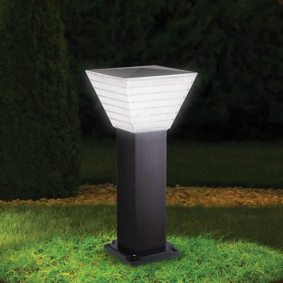 12W Villa Outdoor LED Garden Bollard Light – Waterproof Outdoor Landscape Pathway Light