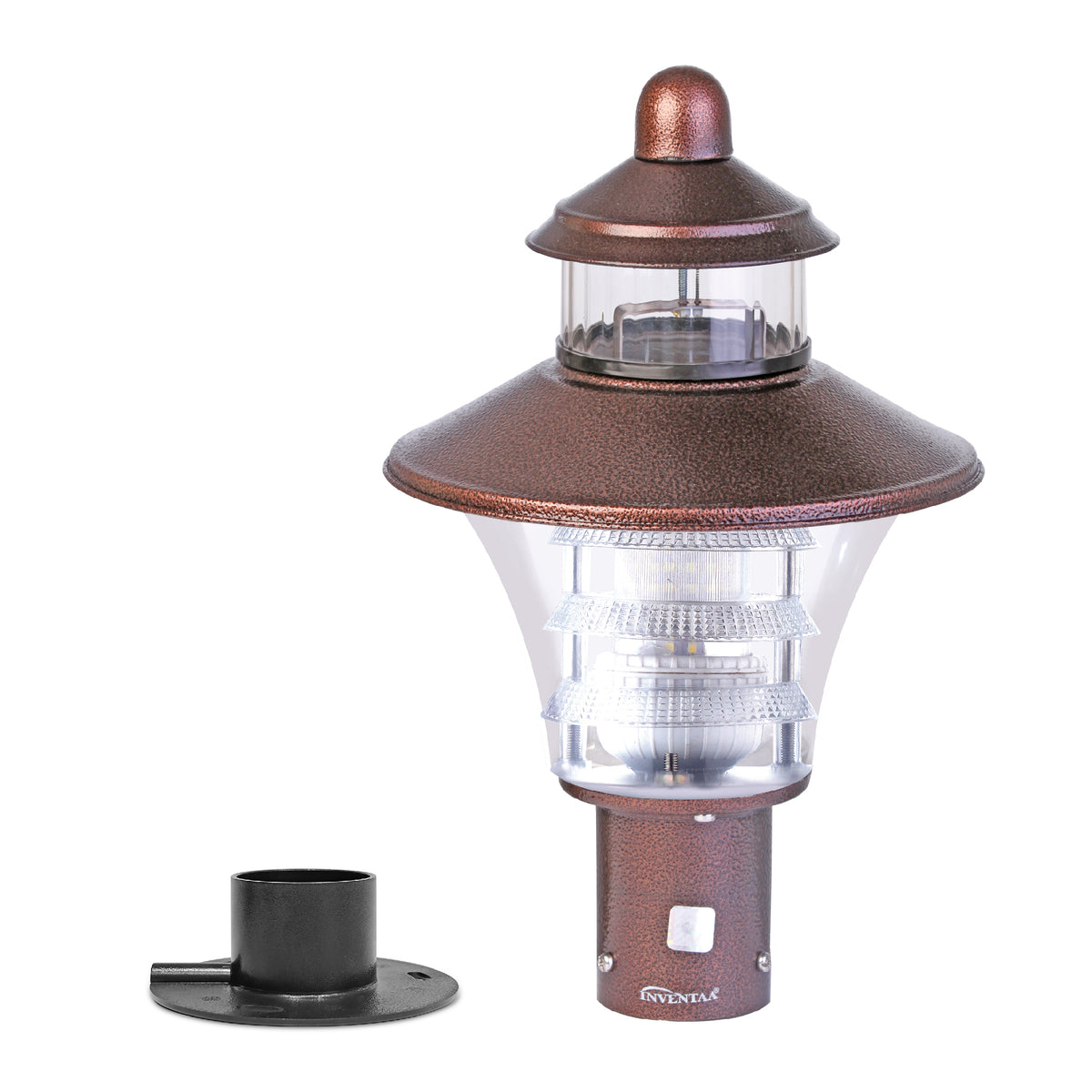 Viva Gate Pillar Lights 12W LED - Modern Exterior Door Light