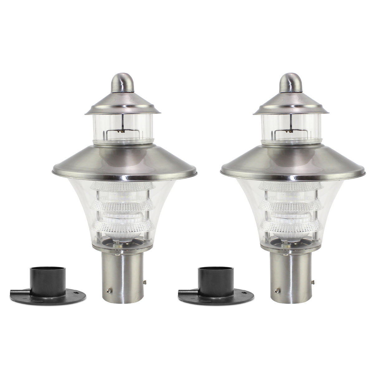 Viva Gate Pillar Lights 12W LED - Modern Exterior Door Light