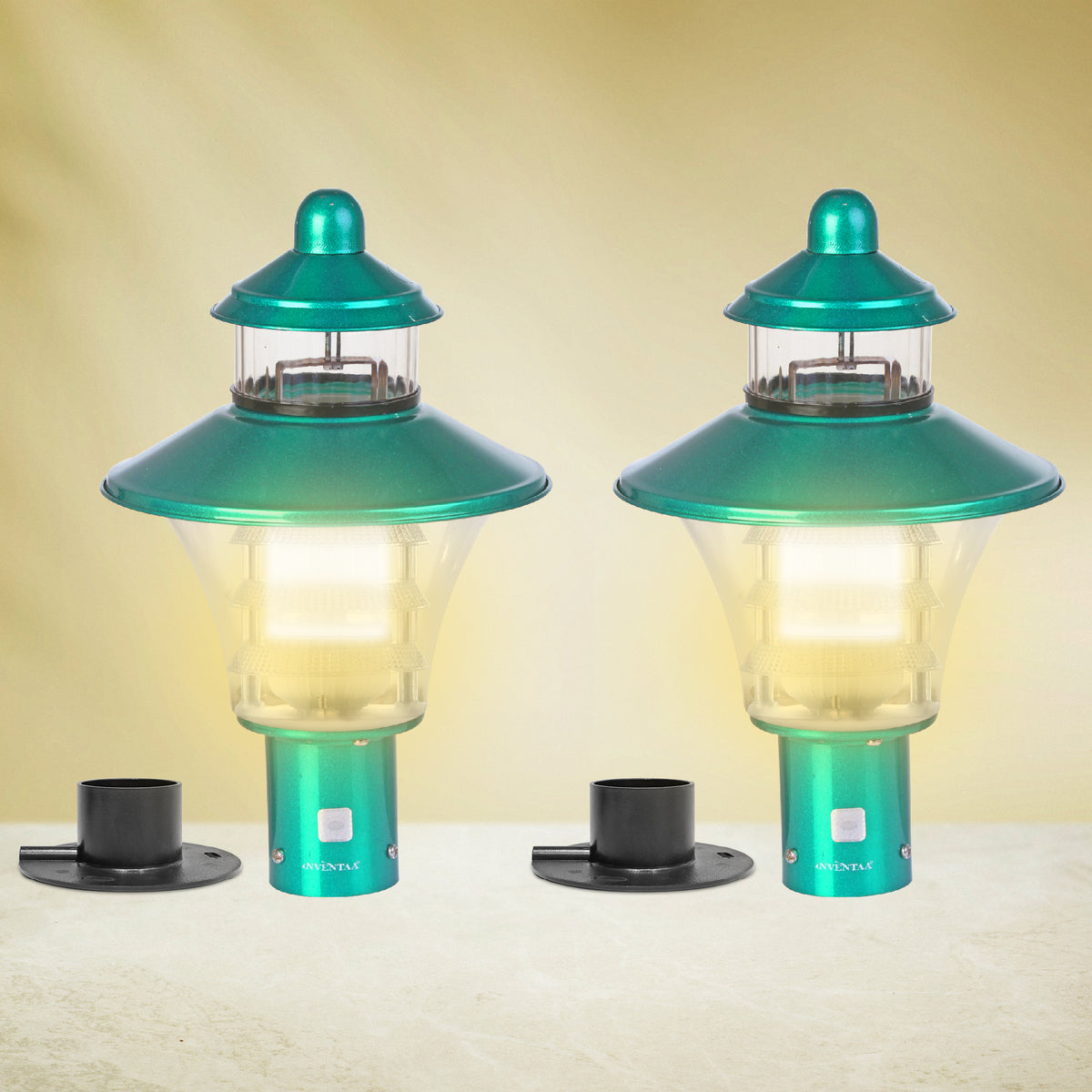 Viva Gate Pillar Lights 12W LED - Modern Exterior Door Light