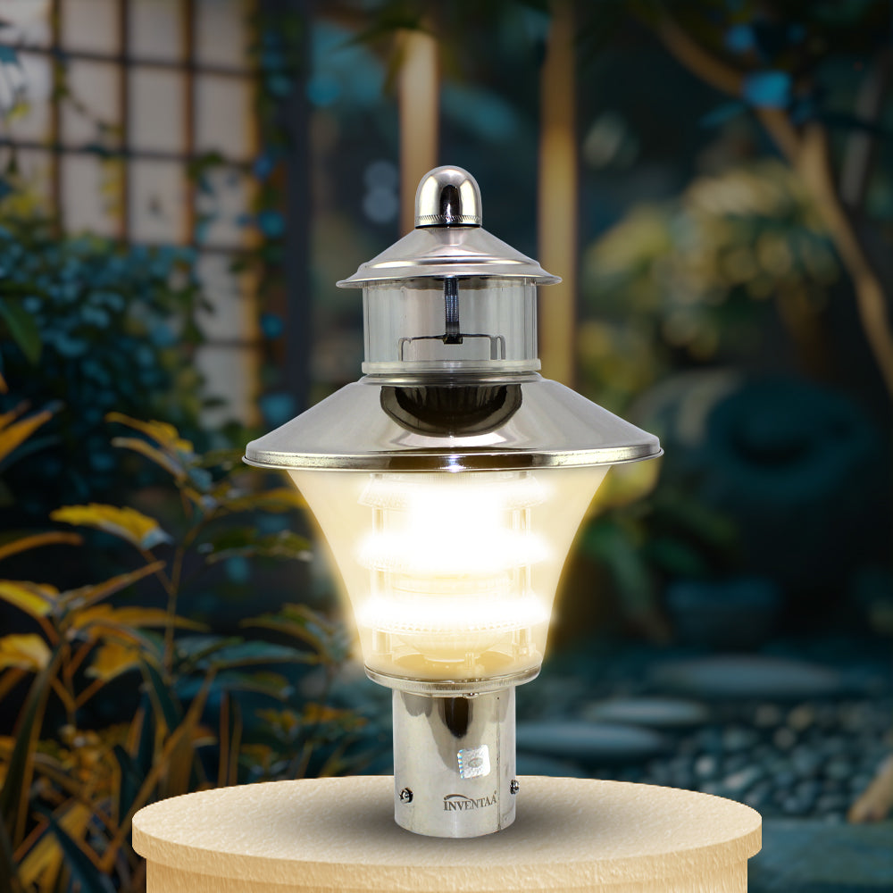 Viva Gate Pillar Lights 12W LED - Modern Exterior Door Light