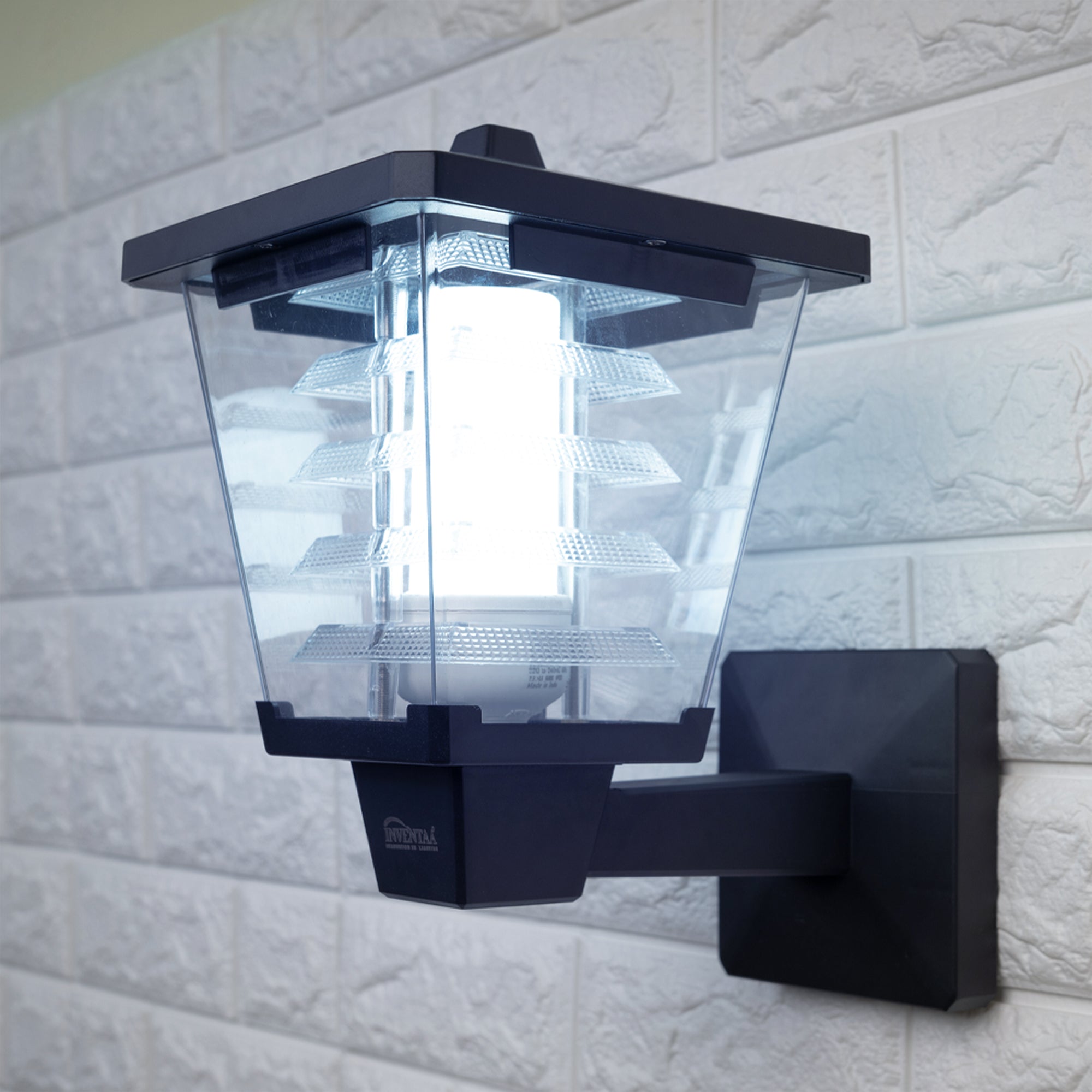 Wall glasis led wall light emitting a cool white glow #bulb options_cool
