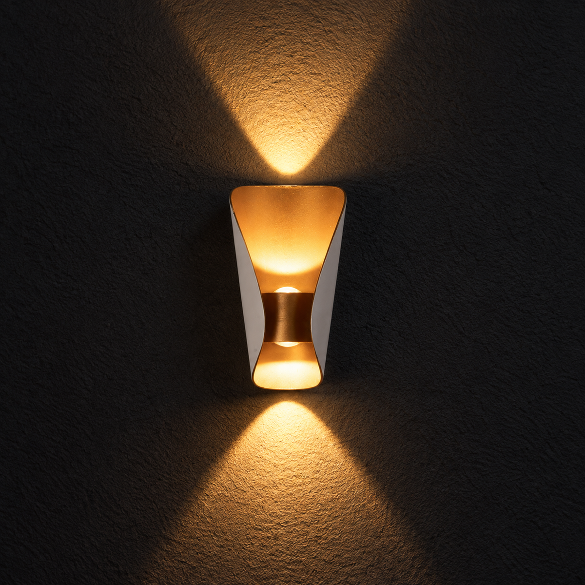 Portio 6W 2 Way LED Outdoor Wall Light