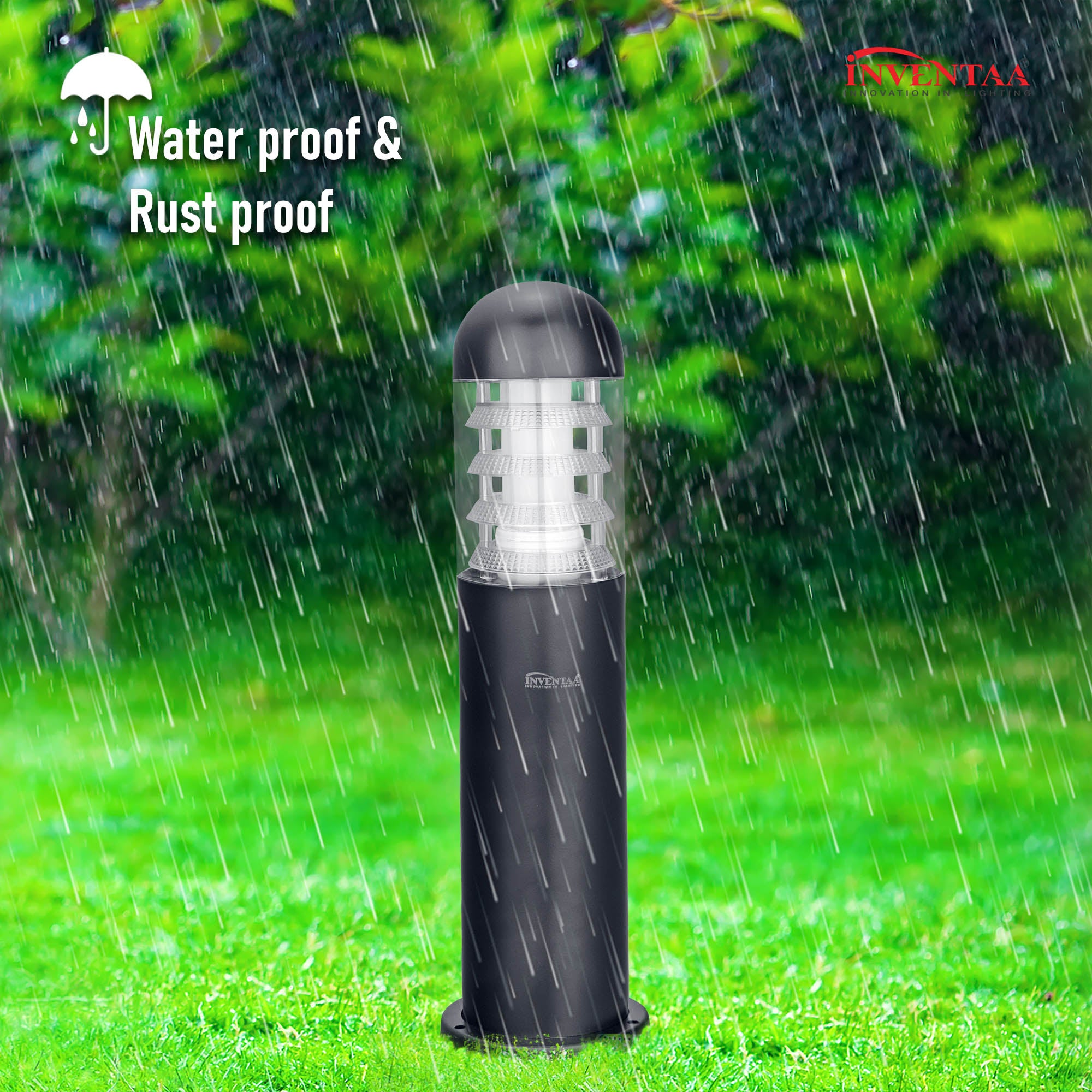 Electra 2 feet led garden bollard light featuring its waterproof resistance for outdoor use #size_2 feet