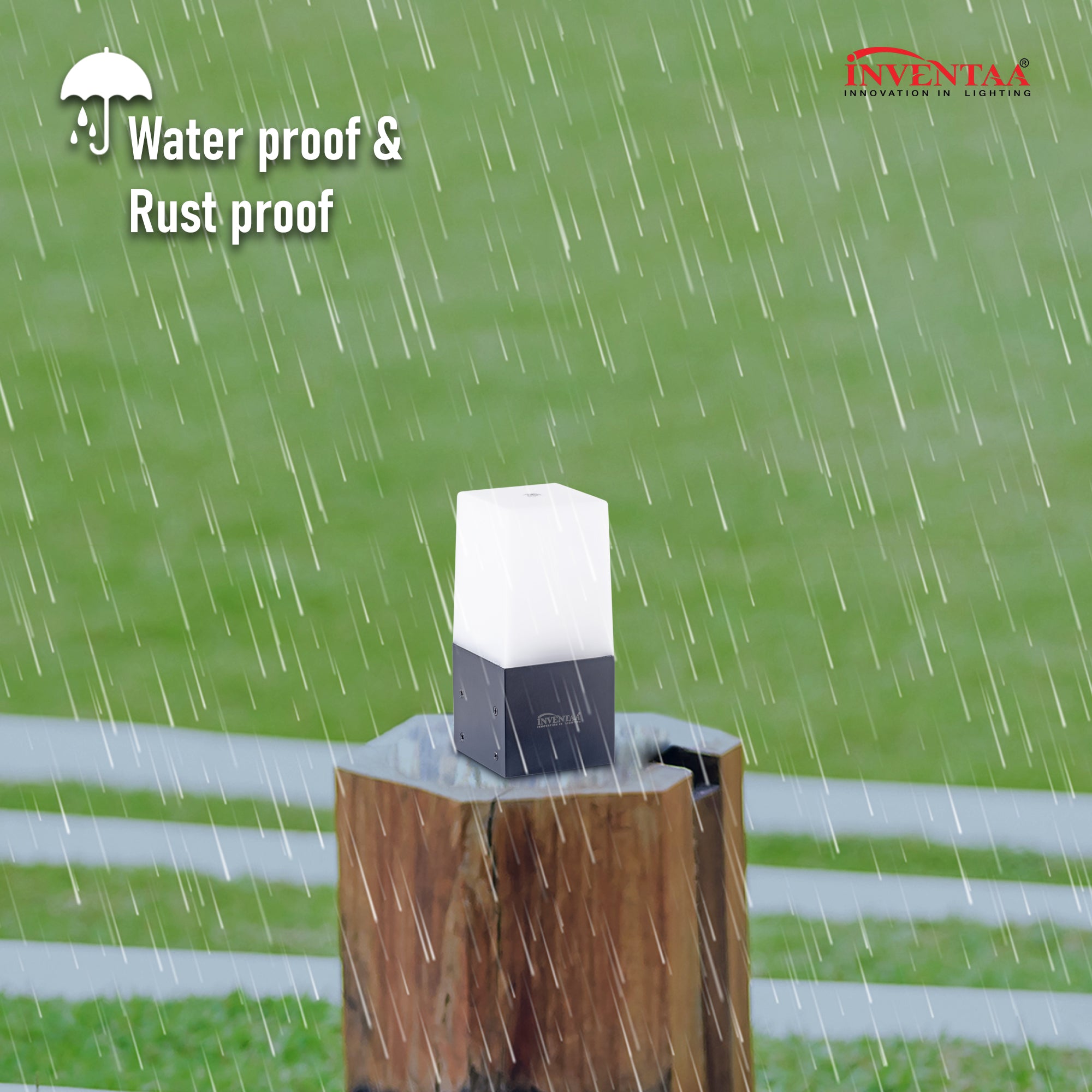 Waterproof Resistant Mini Elena LED Gate Light Warm White #bulb options_warm