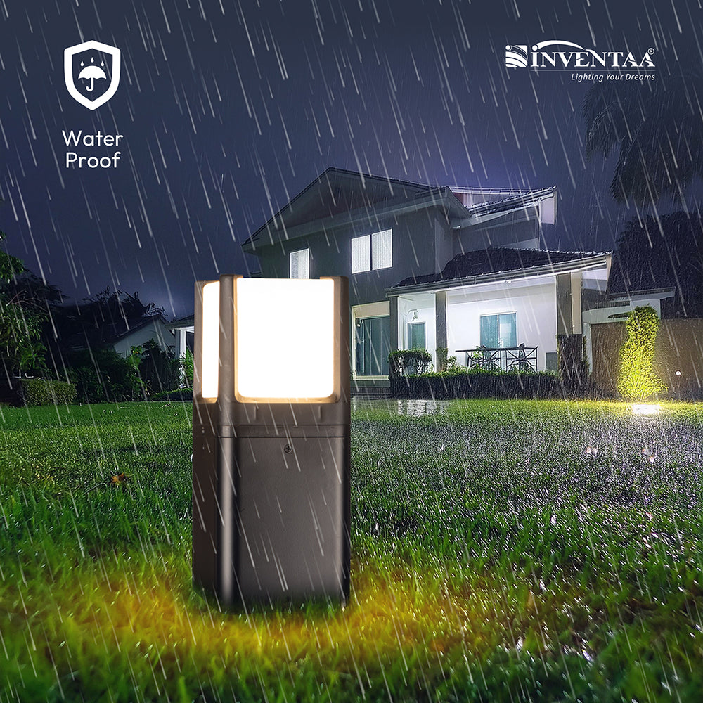 Waterproof Resistant Smart Cuba LED Garden Bollard Light 2 feet #size_2 feet