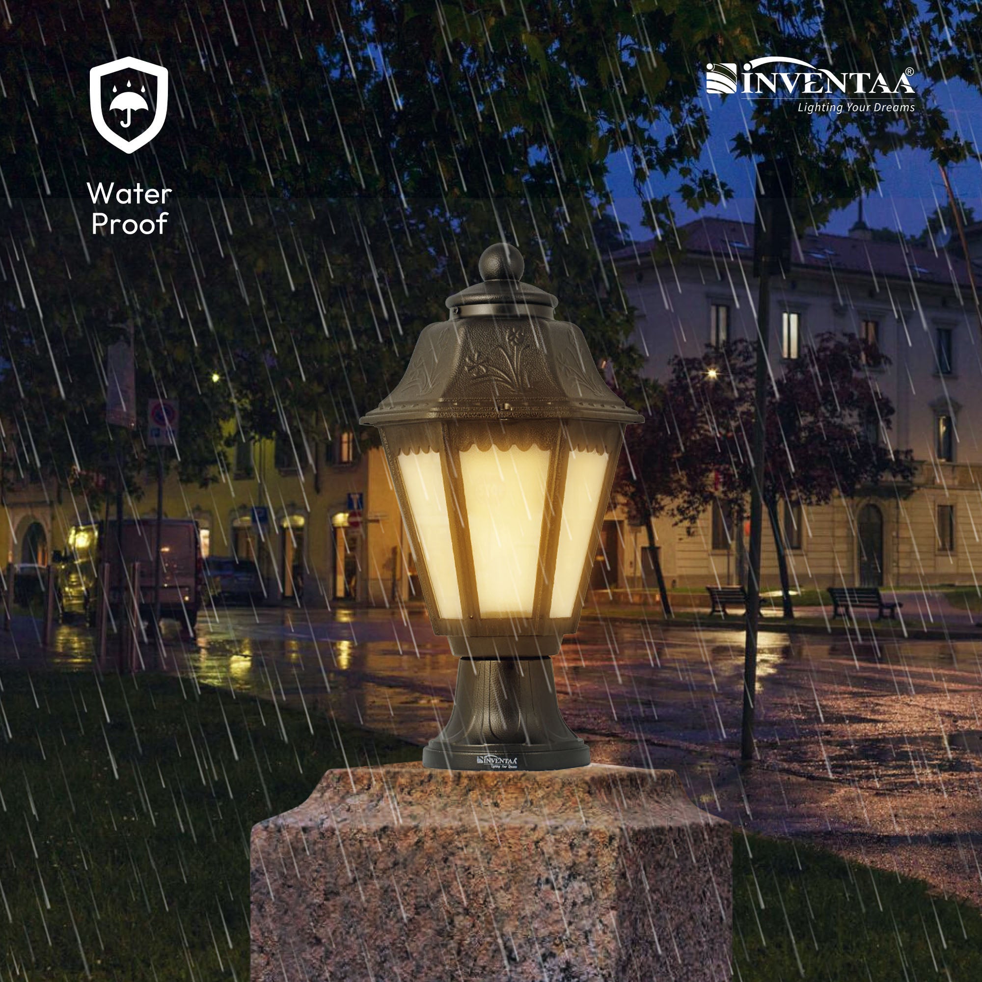 Waterproof Resistant Tacita LED Gate Light #bulb options_warm