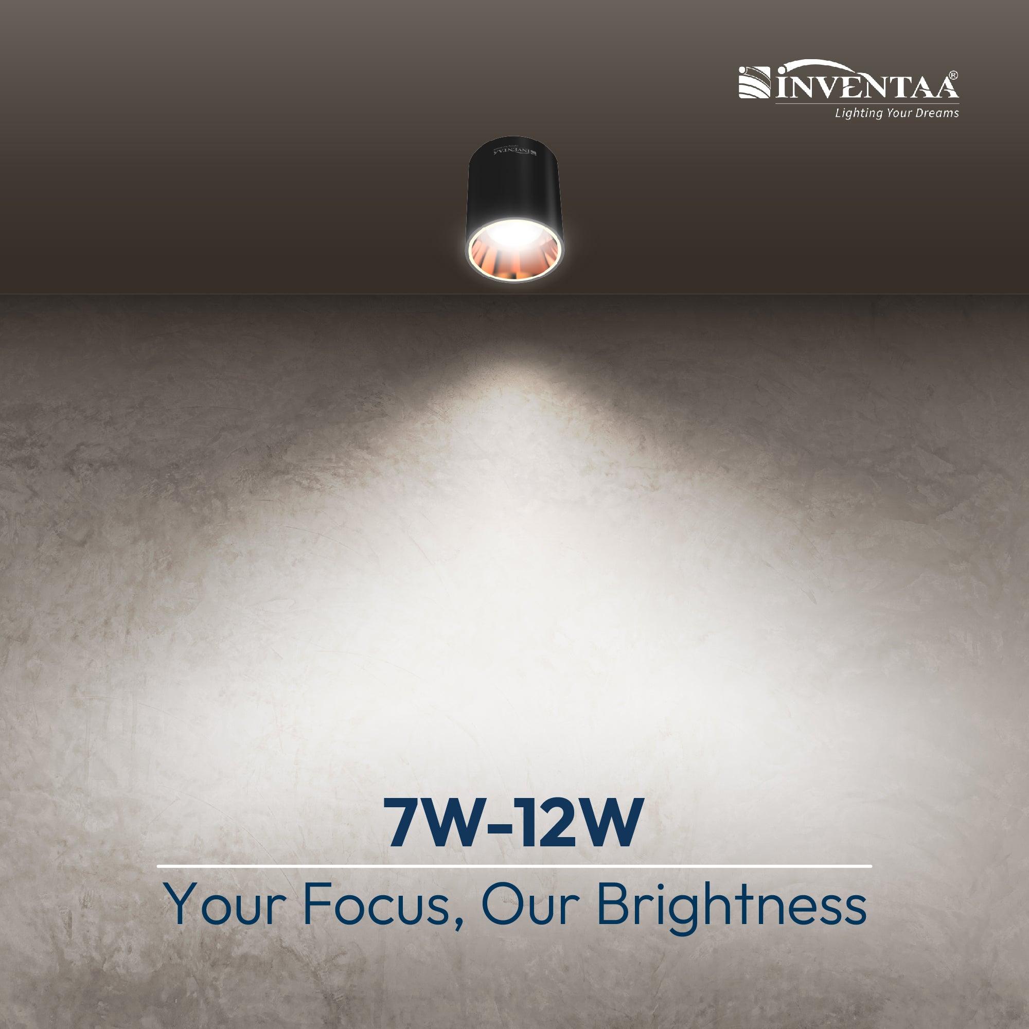Wattage Variations Of Oxana Diffuser COB Cylinder Light 7W #watts_7w