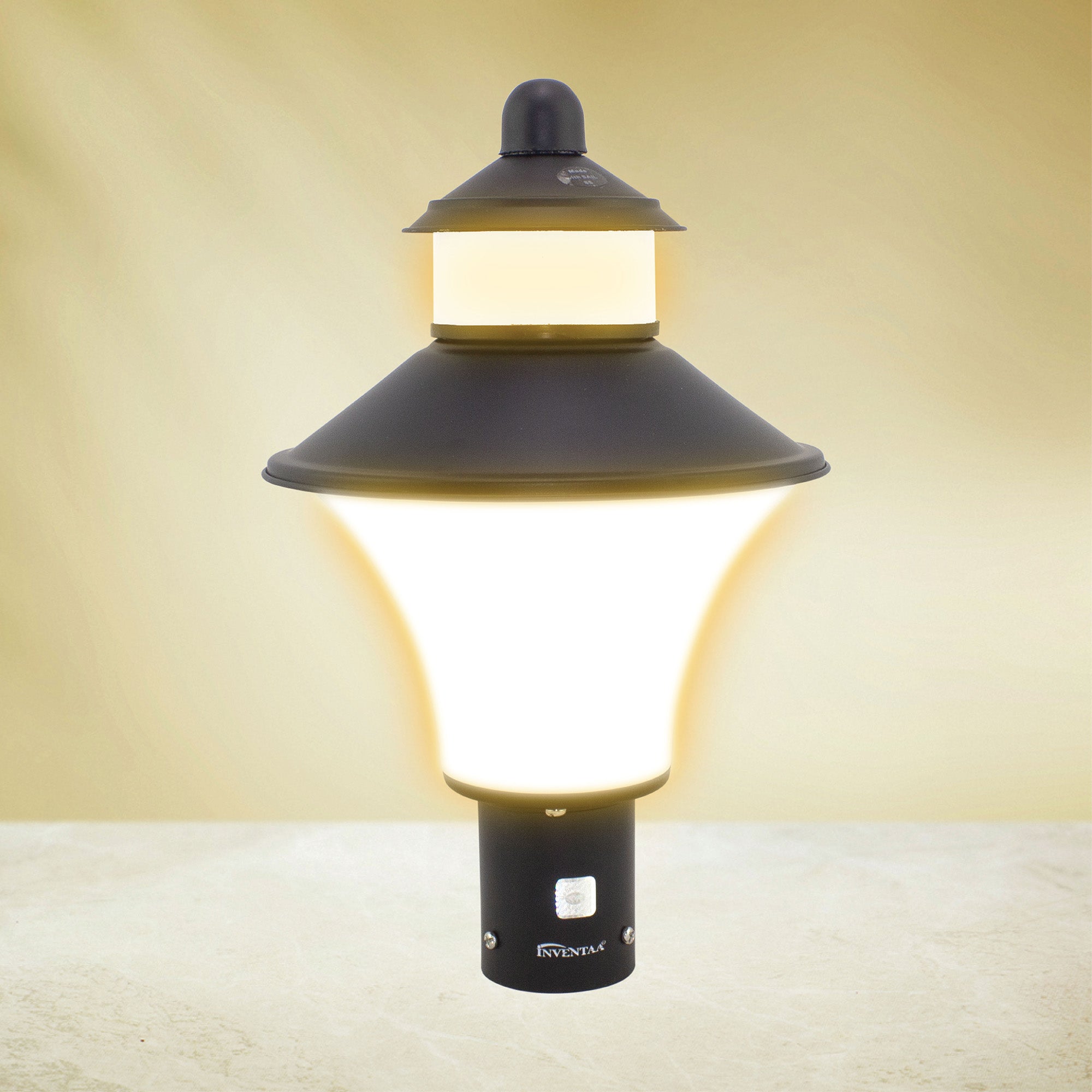 Viva LH Matt Black LED Gate Light Warm White | Best LED Gate Light Model Online at affordable price Online #color_Matt Black White