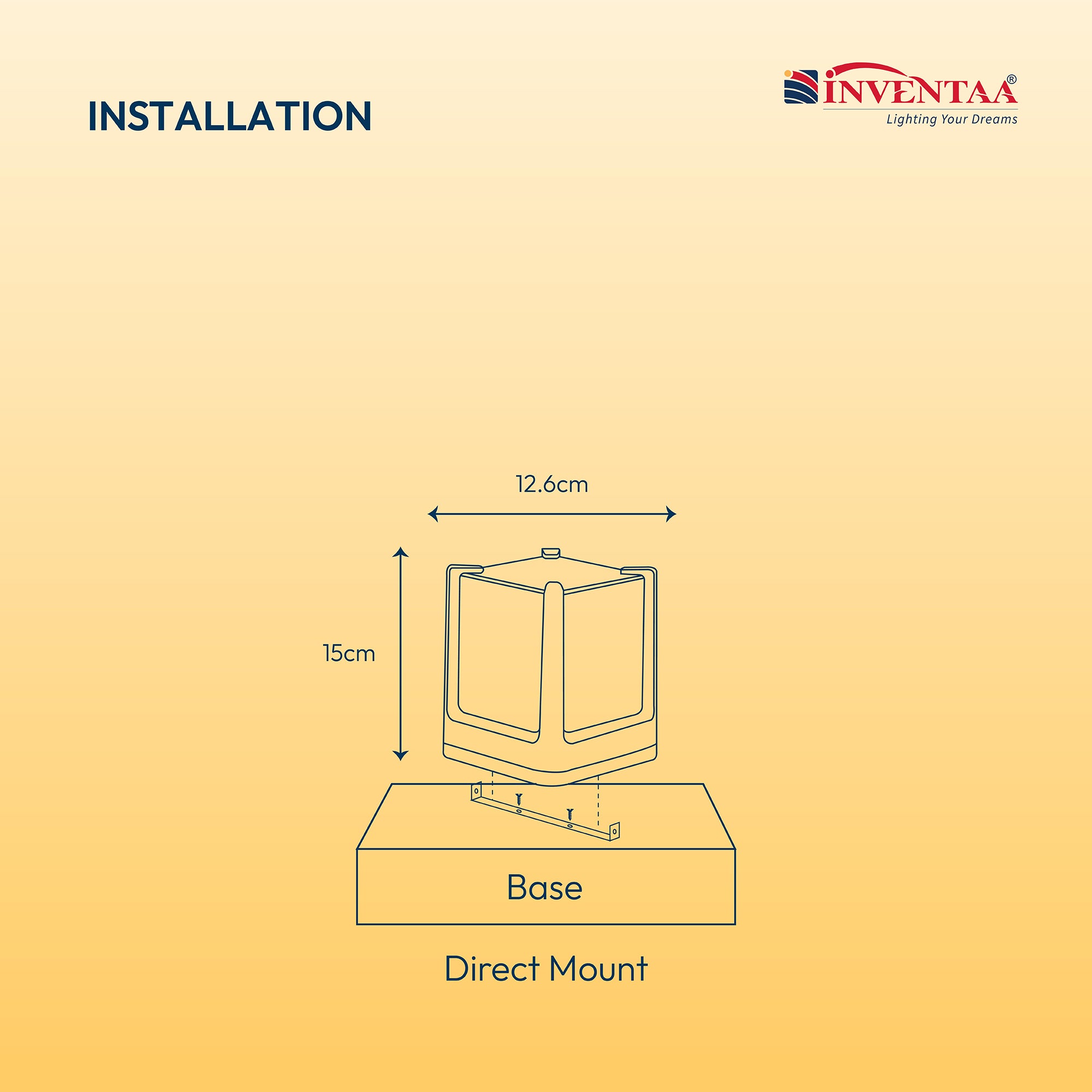 imension Of Smart Cuba LED Gate Light