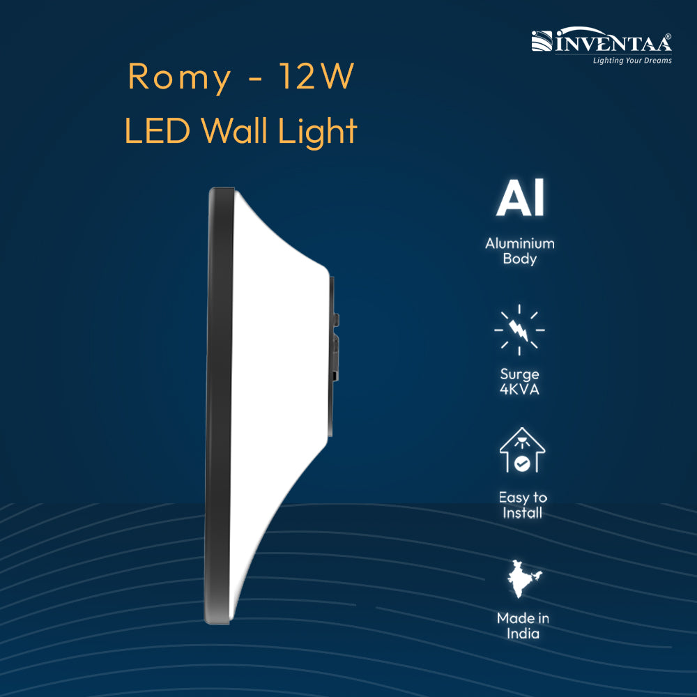 Romy 12W Decorative LED Wall Lamp